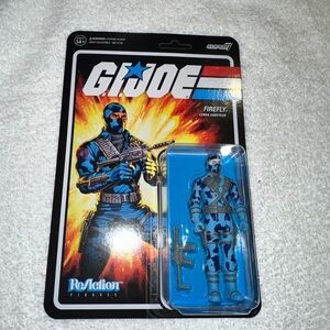 NWT G.I. Joe Super7 ReAction Figure Firefly